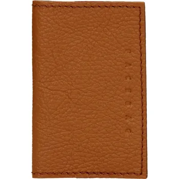 Peněženka Kožený obal na karty Facebag Paris - světle hnědá