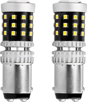 Autožárovka AMiO Canbus 39SMD BAY15d 12/24V P21/5W