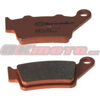 Brzdová destička Brembo (Itálie) Zadní brzdové destičky Brembo 07BB02SD - KTM EXC 125, 125ccm - 95-03