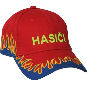 Kšiltovka Kšiltovka plameny s reflexní výšivkou Modrá