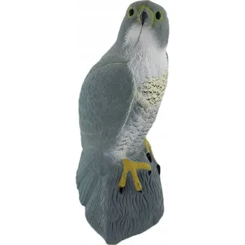 Odpuzovač zvířat Maketa dravce sedící sokol 42 cm