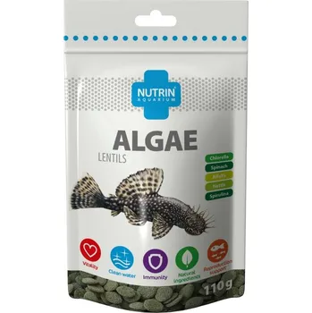 Krmivo pro rybičky Nutrin Aquarium Algae Lentils 110 g, 250 ml