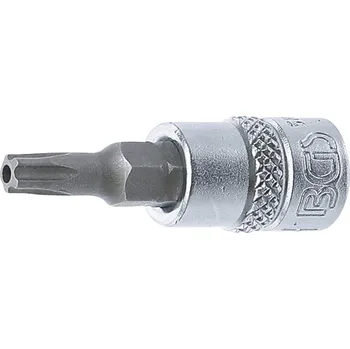 Hlavice zástrčná pětihranná 1/4" TS-Profil TS 25 s vrtáním