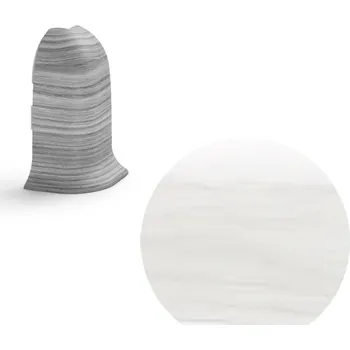 soklová lišta NOVÁK Vnější roh k soklové liště PVC Ballarat 56x23 flexibilní NGOVH4