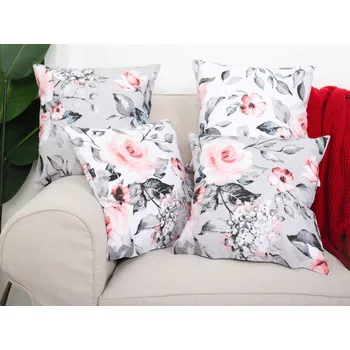 Povlak na dekorativní polštářek XPOSE Hime povlak na polštářek 40 x 40 cm set 4 ks