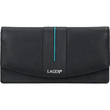 Peněženka Dámská peněženka Lagen Sabine - černo-modrá