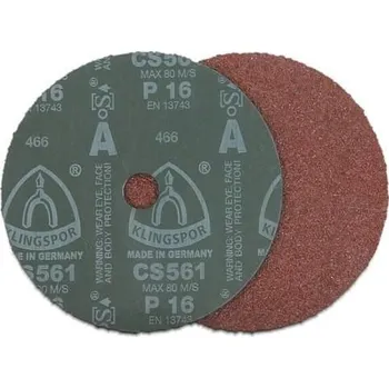 Brusný kotouč KLINGSPOR CS 561 DR01/22mm P180 H16 (66443)