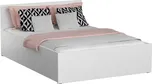 Dřevěná postel DM1 120 x 200 cm bílá