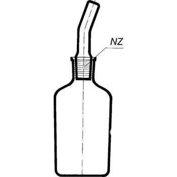 Láhev kapací, čirá, SIMAX, Objem [ml]: 150, NZ: 29/32