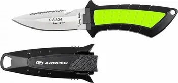 Potápěčský nůž Aropec Lima zelená/černá