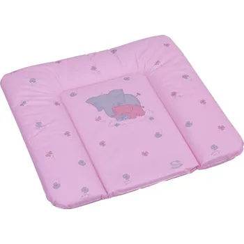 Přebalovací podložka Scarlett Přebalovací podložka na komodu měkká, mix barev 74x72 Růžová