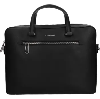 Pánská aktovka Pánská taška na notebook Calvin Klein Oslo - černá