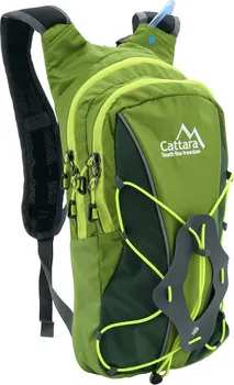 turistický batoh Cattara Backpack 10 l GreenW + pitný vak 2 l