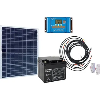Victron Energy 60Wp + Goowei Energy 45Ah