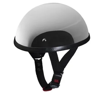 HLD NH201 Chopper Custom lesklá stříbrná, XL