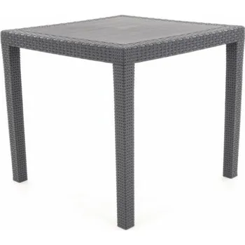 Zahradní stůl Zahradní stůl IPAE KING 80x80 (imitace umělého ratanu) - SKLADEM !