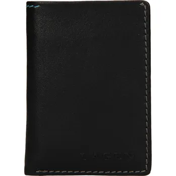 Peněženka Pánská kožená peněženka Lagen Radovan - černá