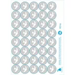 Zelená Domácnost UV samolepky 40 ks