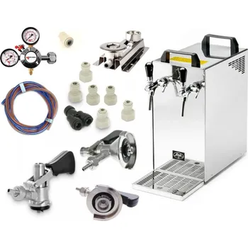 Chladicí zařízení na pivo LINDR.CZ Lindr kontakt 40 NEW 3x naražeč + ventil CO2 s proplachem