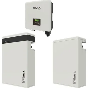 solární měnič Solax X3-Hybrid G4 8.0-D + Triple 11,6 kWh