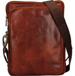 Panská kožená taška přes rameno SendiDesign Ulte - koňak