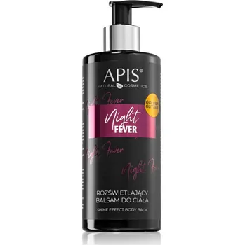 Tělový krém Apis Natural Cosmetics Night Fever rozjasňující tělové mléko 300 ml