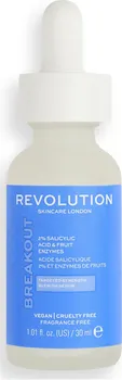 Pleťové sérum Revolution Skincare Super Salicylic 2% Salicylic Acid & Fruit Enzymes sérum pro regeneraci mastné a problematické pleti 30 ml