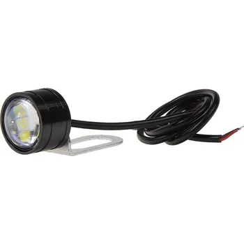 Denní svícení LED světlo pro denní svícení 21mm, 12V, bílá (není vodotěsné)