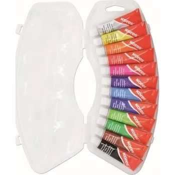 Výtvarná barva Barvy temperové Kores 12 x 12 ml