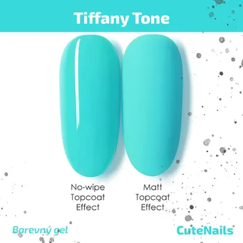 Lak na nehty CuteNails UV Gel True Color: Tiffany Tone - 8 ml