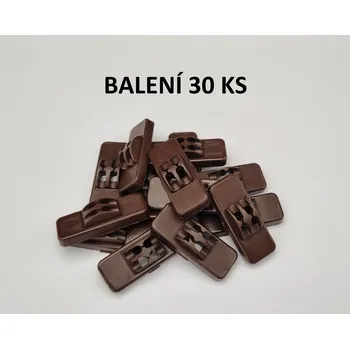 Žaluzie Kasko Aretace řetízku TMAVĚ HNĚDÁ balení 30ks 138/30 Kasko