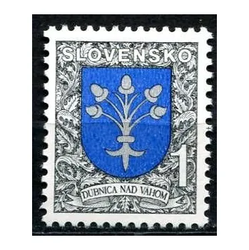 Poštovní známka (1993) č. 16 - Slovensko - Dubnica nad Váhom (matný lep)