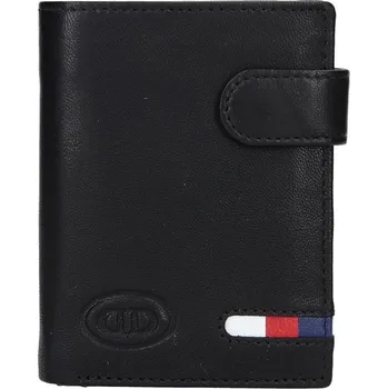 Peněženka Pánská kožená peněženka DD Anekta Vít - černá