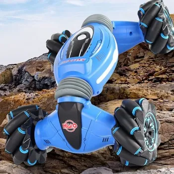 RC model auta ISO RC Auto ovládané pohybem ruky RTR 1:16 modré