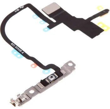 Flex kabel ovládání hlasitosti + tlačítko POWER a LED blesk pro Apple iPhone Xs / Xs Max- kvalita A+