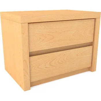 Noční stolek dřevěný noční stolek z masivu MILANO - Provedení masiv Smrk nebo za příplatek, Buk, Bříza, Dub, Javor, Jasan