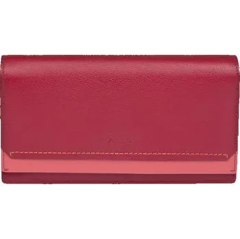 Peněženka Dámská kožená peněženka Lagen Nikol - červená