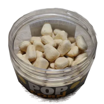 Boilies Poseidon Baits Pop-Corn Fluo Pop-Up Kukuřice 12mm 35g Hmotnost: 35g, Průměr: 12mm, Příchuť: Bílá Čokoláda