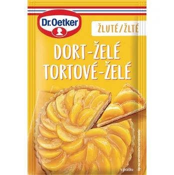 Dr. Oetker Dort-želé žluté 10 g
