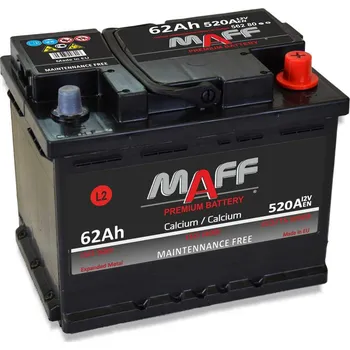 Autobaterie MAFF 12V 62Ah 520A