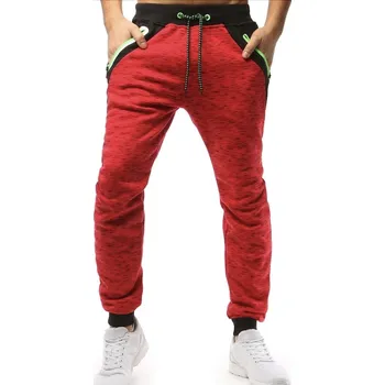 Pánské tepláky červené Dstreet UX3513 M