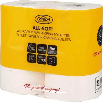 Toaletní papír Camp4 All-Soft 2vrstvý 4 ks