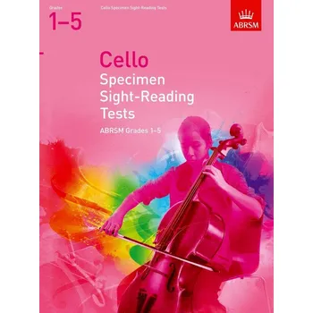 Cello Specimen Sight-Reading Tests, Grades 1-5 - from 2012 - pro violoncello 587258
