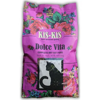 Krmivo pro kočku Granule pro kočky KiS-KiS Dolce Vita 7,5 Kg