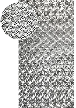 Plech Lisovaný pozinkovaný plech s 3D vzorem duhy 1,2 x 1000 x 2000 mm