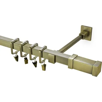 Garnýž Garnýž kovová 190 cm jednořadá 20x20 Zanotti starozlatá