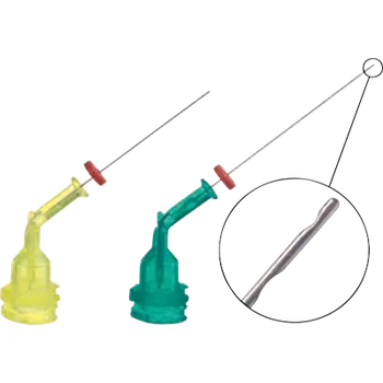 Dentální hygiena Ultradent Products NaviTip Sideport Varianta: G31 21 žlutá, 50 ks