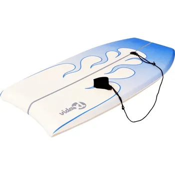 Bodyboard vidaXL 91155 modrý/bílý 94 cm