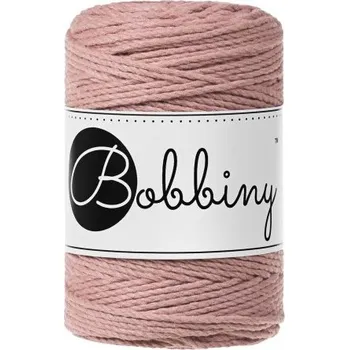 Příze Bobbiny bavlněná šňůra na macramé 3ply BABY blush