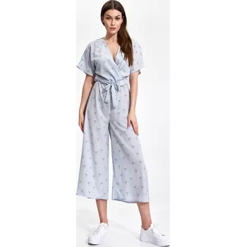 Dámský overall Světle modrý letní overal M863 Light Blue Velikost: L/XL